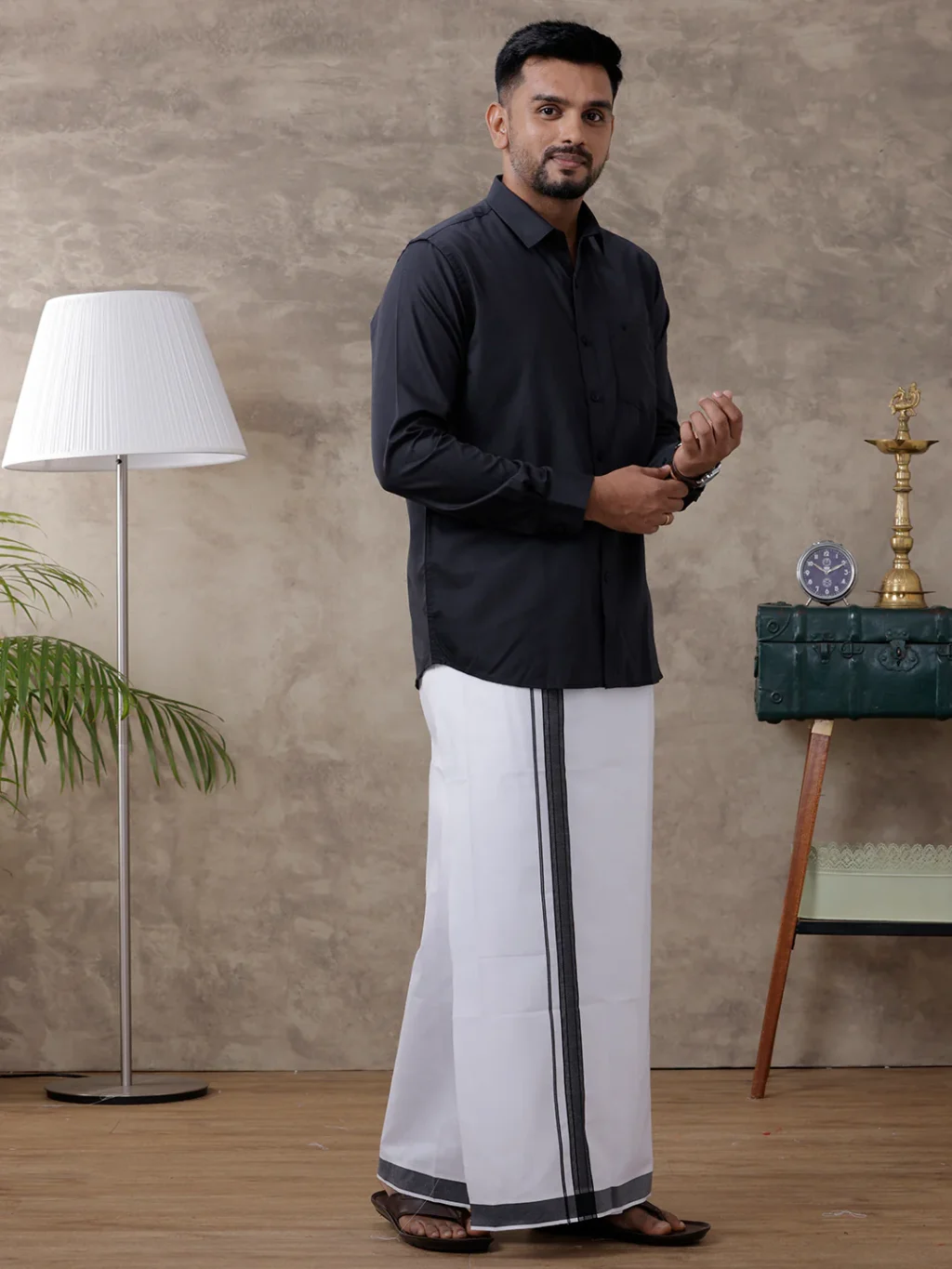 dhoti and shirt