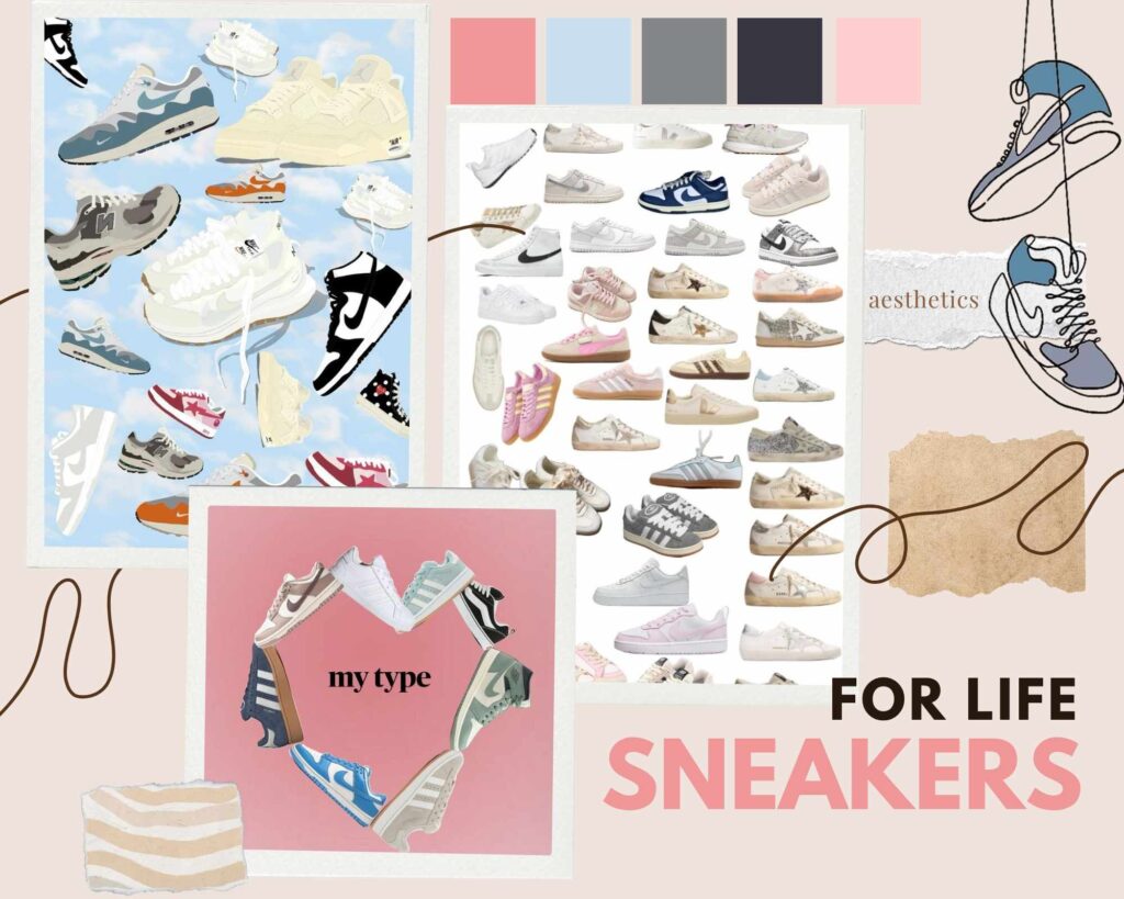 sneakers for comfort and fashion - aesthetics