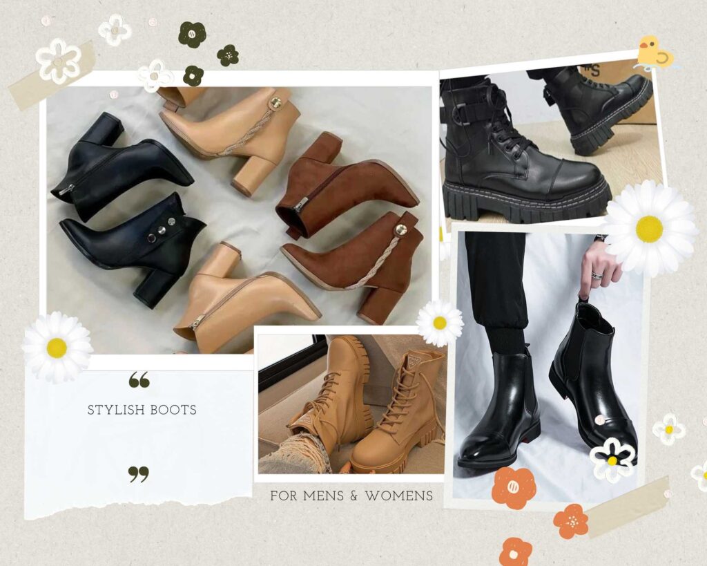 FOOTWEAR TYPE - BOOTS FOR MENS AND WOMENS