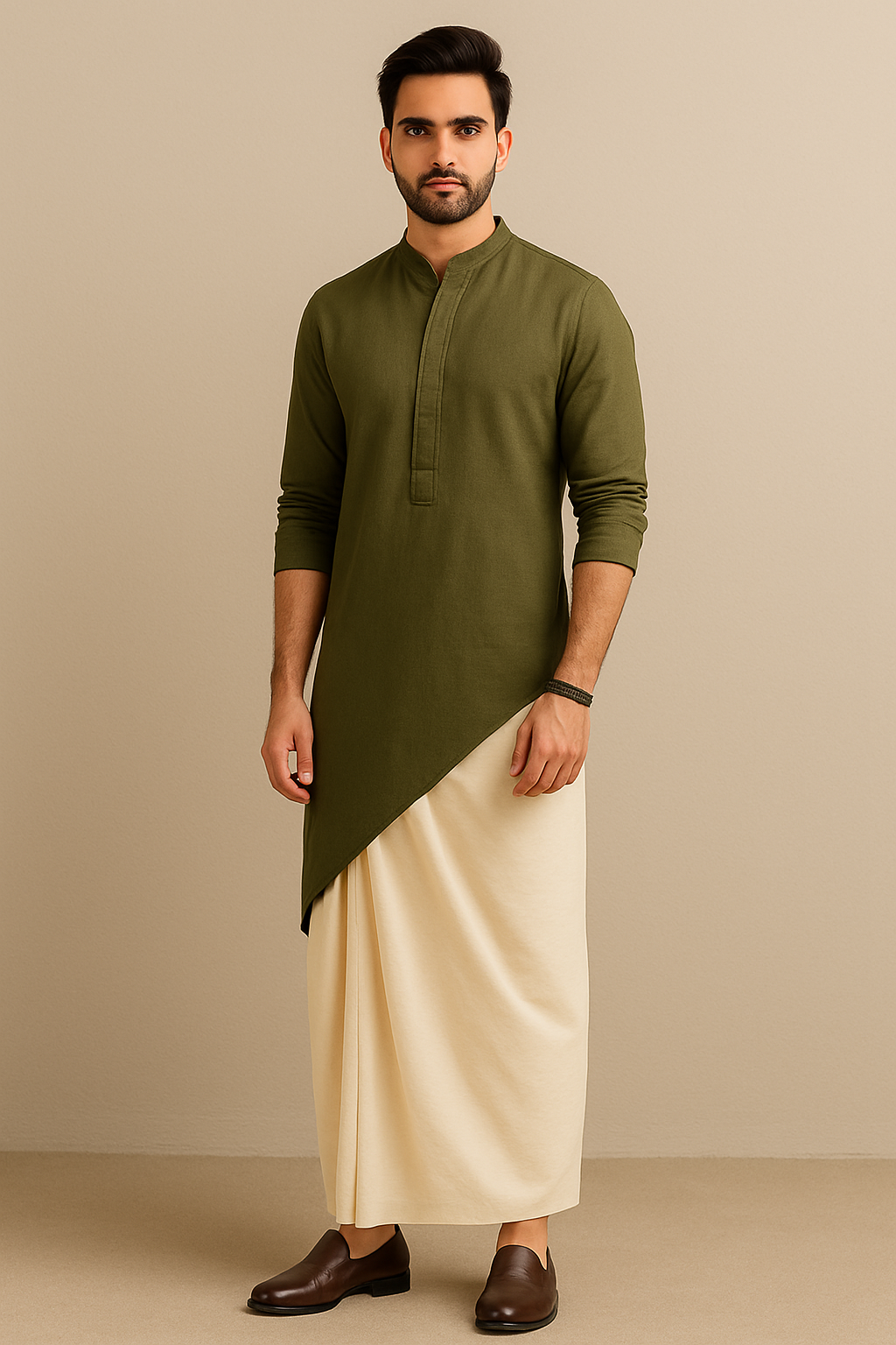 New Look Of dhoti and shirt