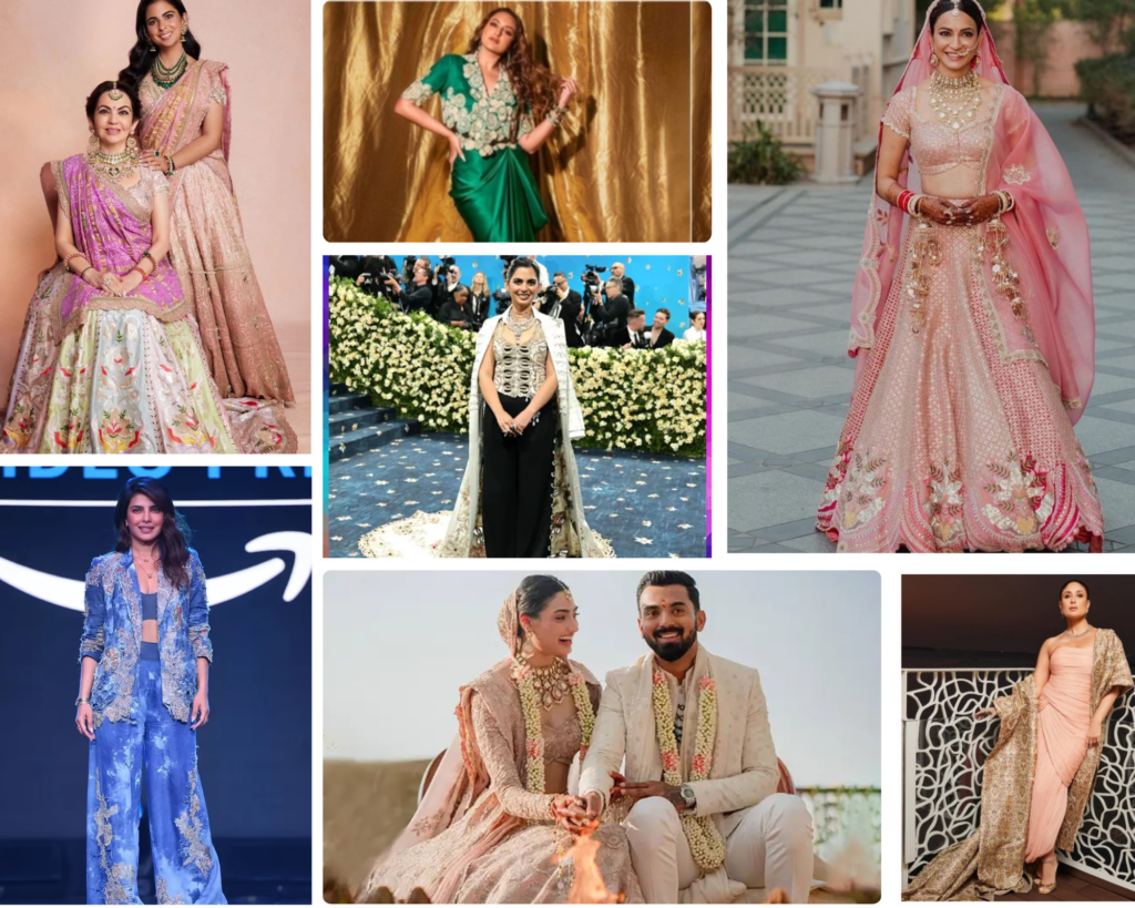 CELEB LOOKS FOR ANAMIKA KHANNA