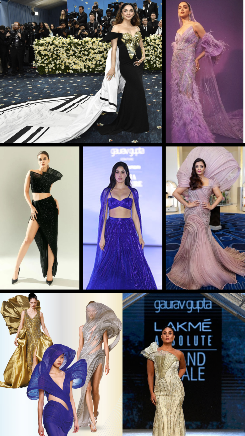 gaurav gupta celebrity looks
