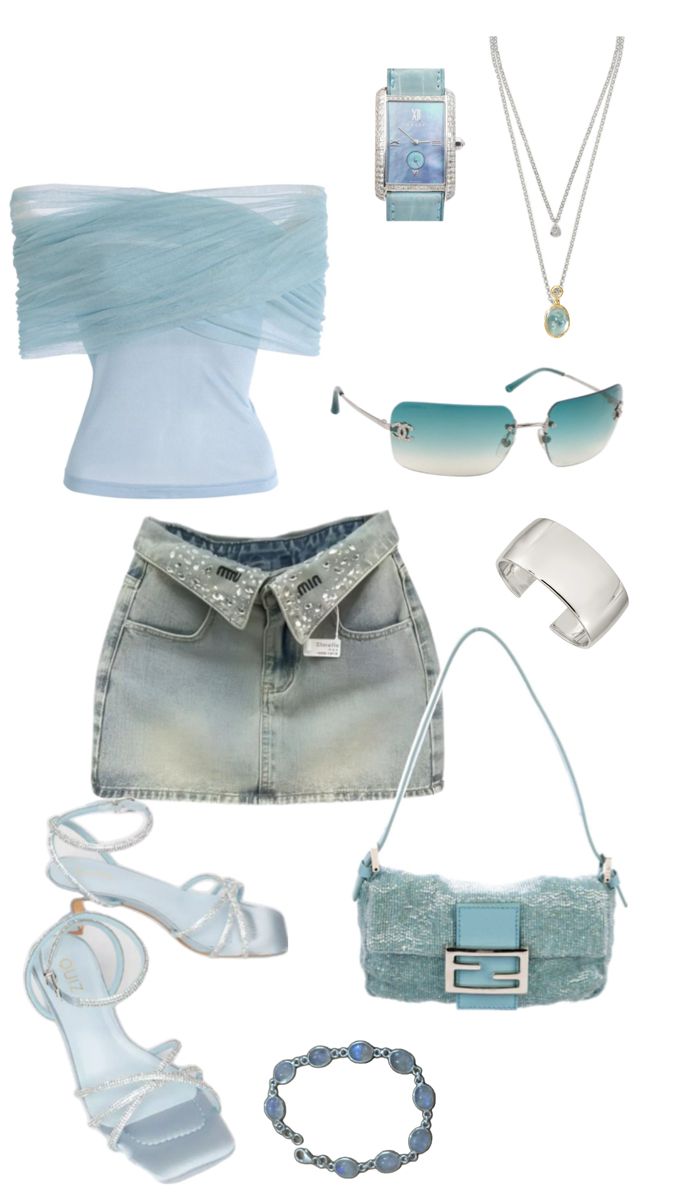 style low rise mini skirt with off shoulder top