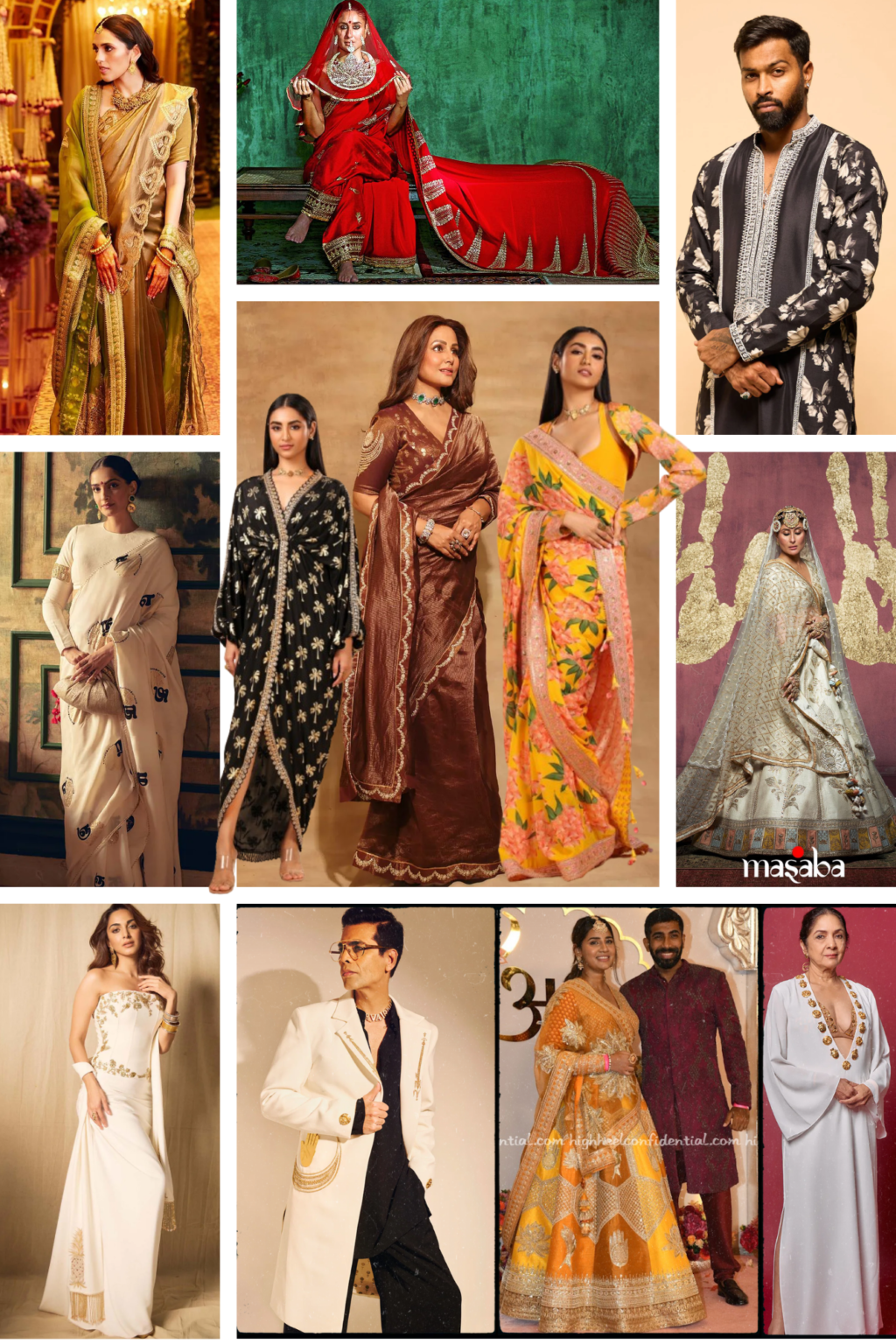 masaba gupta -celebrity looks by house of masaba