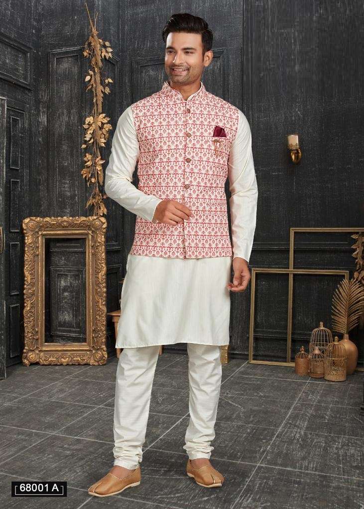 Kurta pyjama with nehru jacket, trending navratri outfits, pepandpanache