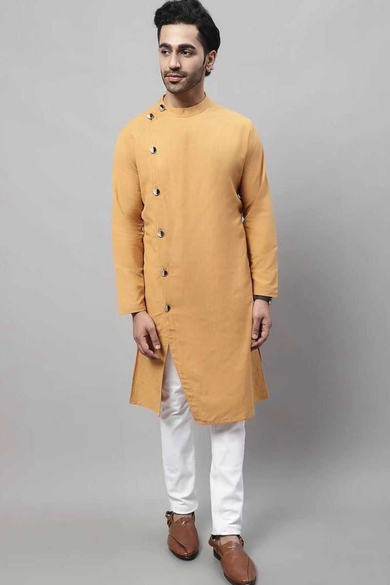 asymmetrical kurta, trending navratri outfits, pepandpanache