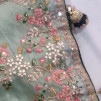 floral border saree 2