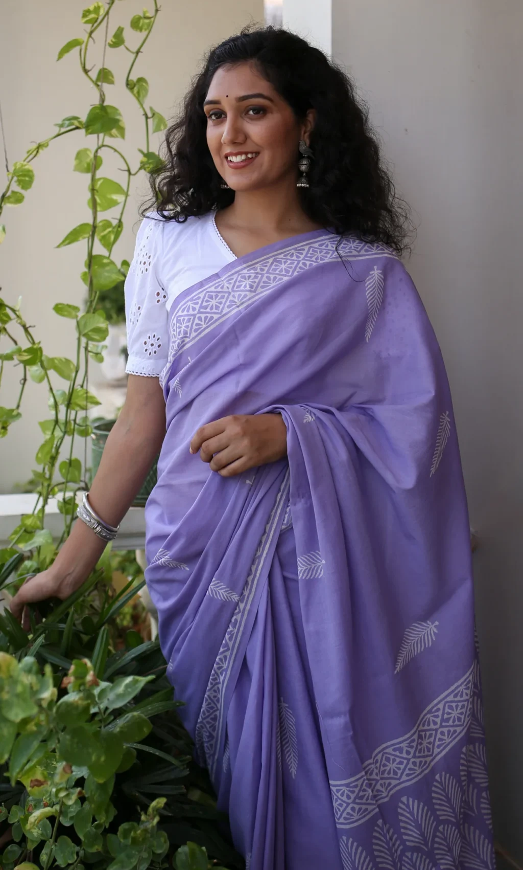 Mix & Match....Pure Mulmul Cotton Saree: Elegant and Comfort in Every Drape.