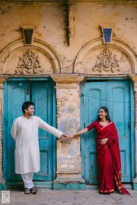 Casual pre wedding photo shoot