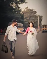 Casual pre wedding photo shoot