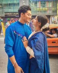 Casual pre wedding photo shoot