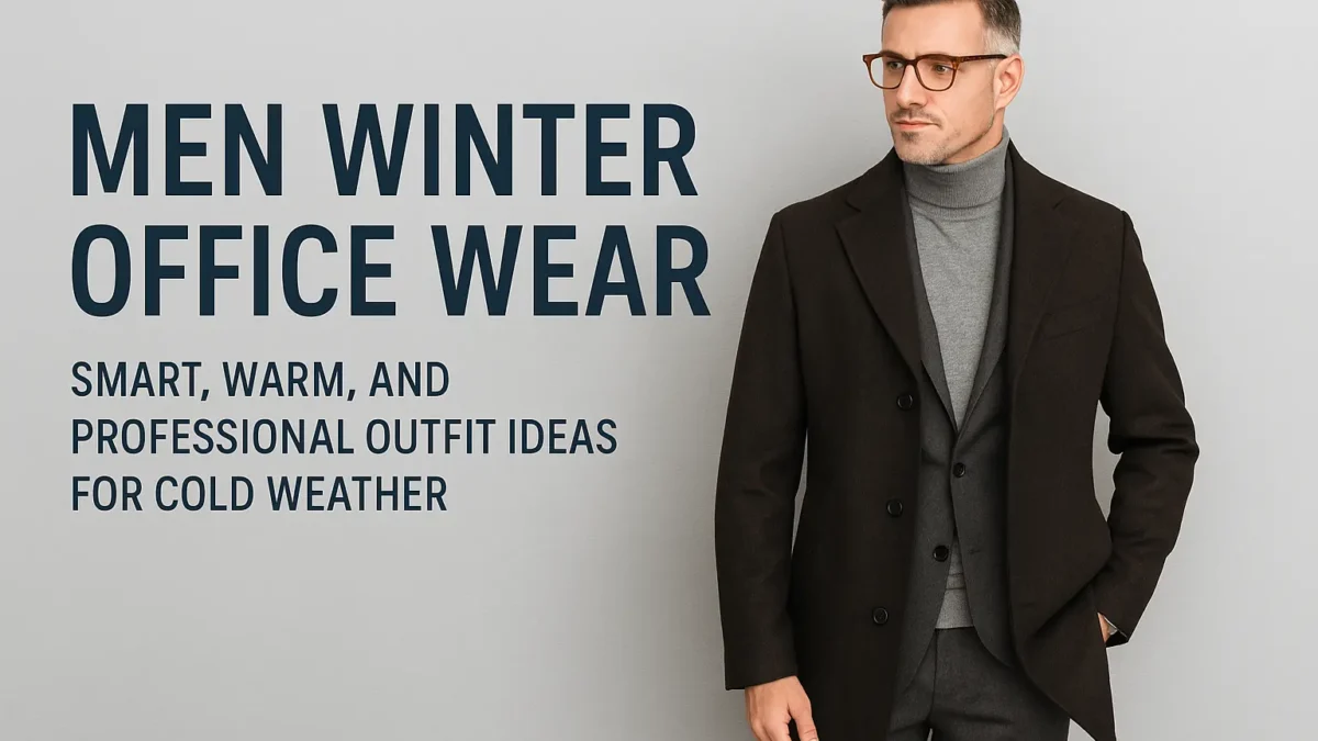 Men Winter Office Wear: Smart, Warm & Effortlessly Stylish - Pep and  Panache Fashion
