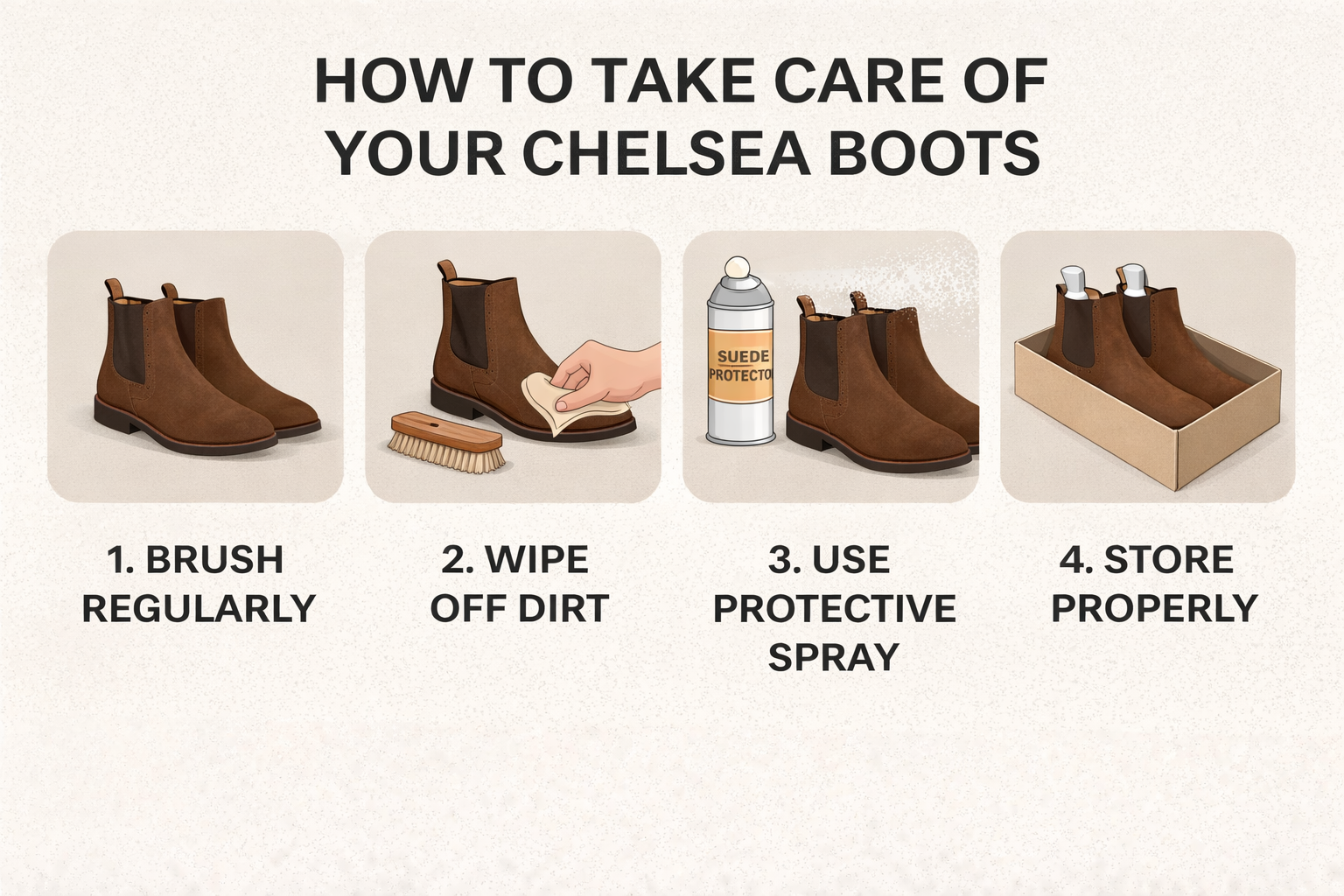 take care of Chelsea boots