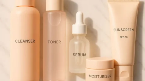 Morning vs night skin care